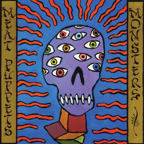 the album cover for Meat Puppets - Monsters