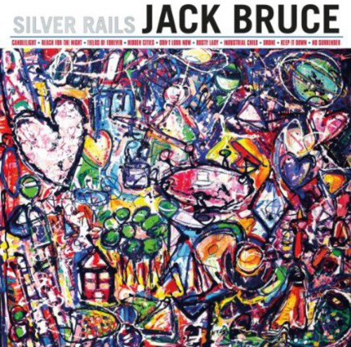 the album cover for Jack Bruce - Silver Rails