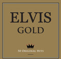 the album cover for Elvis Presley - Gold