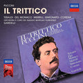 the album cover for Tabaldi / Del Monaco / Merrill - Decca Opera: Puccini - II Trittico