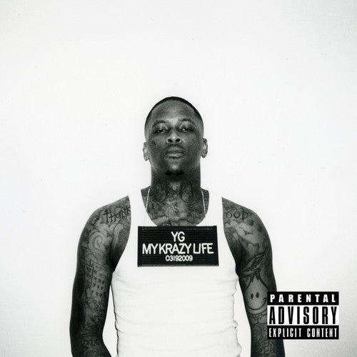 the album cover for YG - My Krazy Life