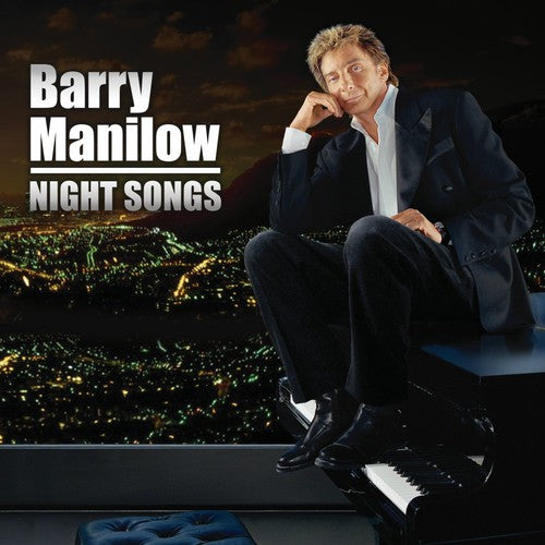 the album cover for Barry Manilow - Night Songs