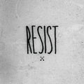 the album cover for Hundredth - Resist