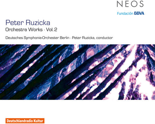 the album cover for Peter Ruzicka - Orchestra Works Vol. 2