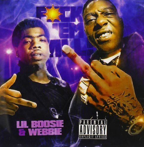 the album cover for Lil Boosie/Weebie - Fuck Em All