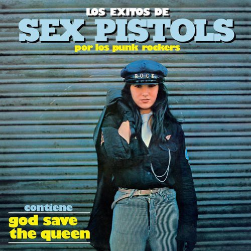 the album cover for Punk Rockers - Los Exitos de los Sex Pistols