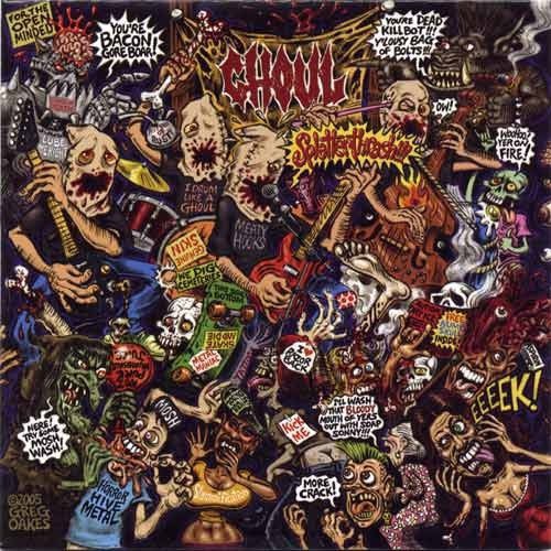 the album cover for Ghoul - Splatterthrash [LP]
