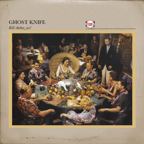 the album cover for Ghost Knife - Kill Shelter Yes