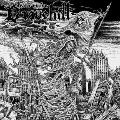 the album cover for Gravehill - Death Curse