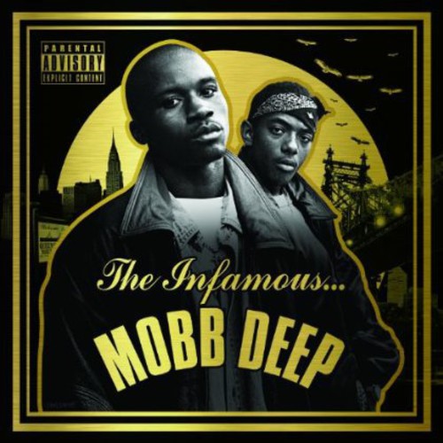 the album cover for Mobb Deep - Infamous Mobb Deep