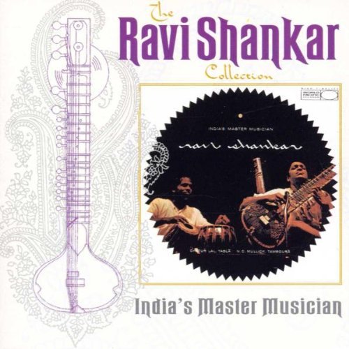 the album cover for Ravi Shankar - India's Master Musician