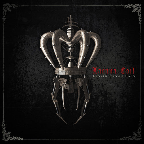 the album cover for Lacuna Coil - Broken Crown Halo