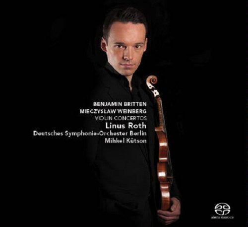 the album cover for Linus Roth - Violin Concertos