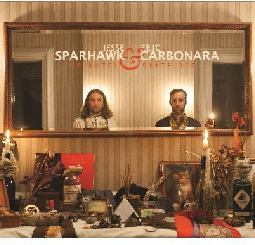 the album cover for Jesse Sparhawk & Eric Carbonara - Tributes & Diatribes
