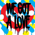 the album cover for Shit Robot - We Got a Love