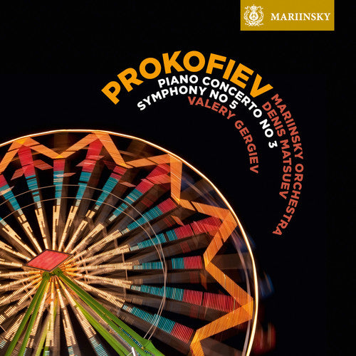 the album cover for Mariinsky Orchestra - Piano Cto 3 / Symphony 5