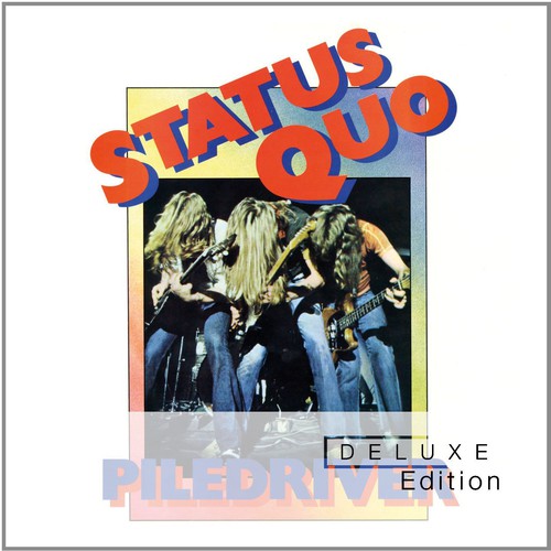 the album cover for Status Quo - Piledriver