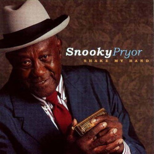the album cover for Snooky Pryor - Shake My Hand