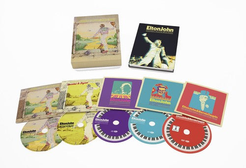 the album cover for Elton John - Goodbye Yellow Brick Road: 40th Anniversary [Super Deluxe Edition]