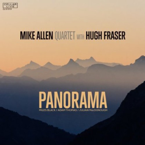 the album cover for Mike Allen Quartet - Panorama