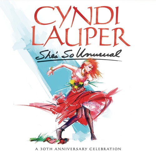the album cover for Cyndi Lauper - She's So Unusual: A 30th Anniversary Celebration [Deluxe Edition] [BoxSet]