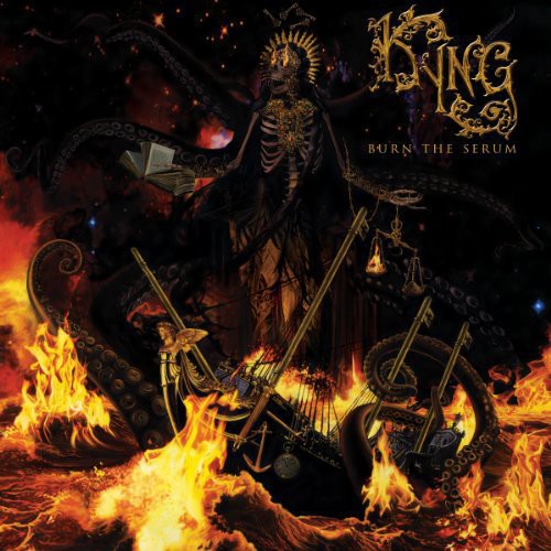 the album cover for Kyng - Burn The Serum [Vinyl]