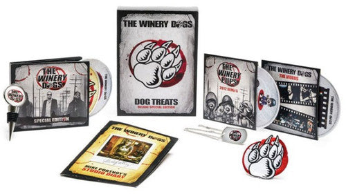 the album cover for The Winery Dogs - Dog Treats [Deluxe Special Edition]