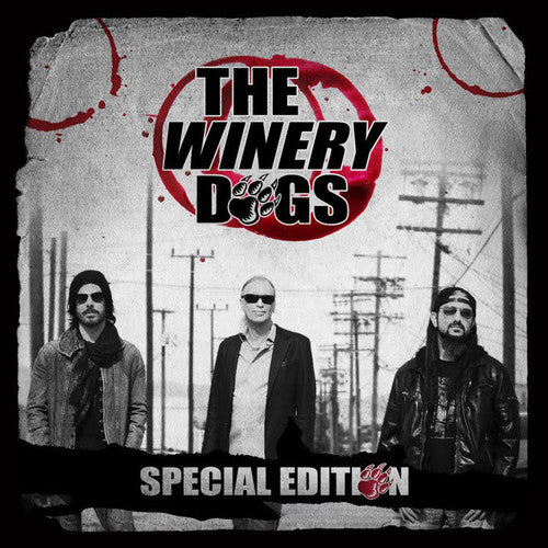 the album cover for The Winery Dogs - The Winery Dogs