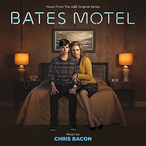 the album cover for Chris Bacon - Bates Motel (Original Soundtrack)