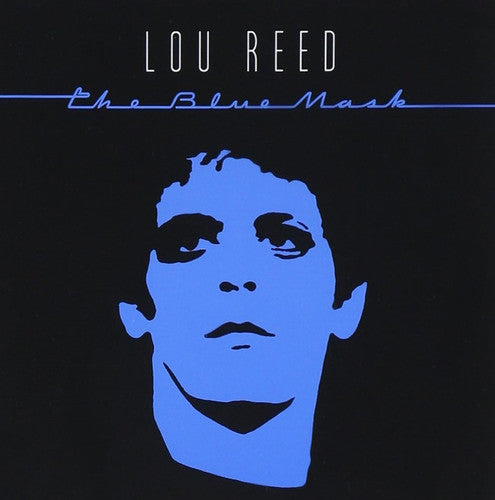 the album cover for Lou Reed - Blue Mask