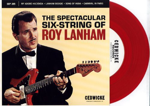 the album cover for Roy Lanham - My Adobe Hacienda/Lanham Boogie/Song