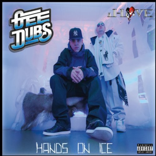 the album cover for J-Love & Gee Dubs - Hands on Ice