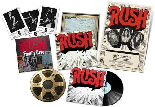 the album cover for Rush - Rush: Rediscovered