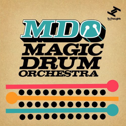 the album cover for Magic Drum Orchestra - Mdo