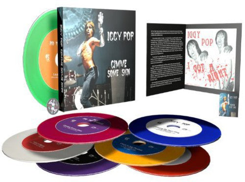 the album cover for Iggy Pop - Gimme Some Skin - The 7inch Collection Numbered only 1000 Made [Box set]