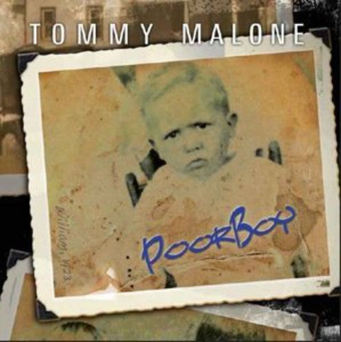 the album cover for Tommy Malone - Poor Boy