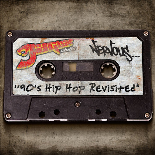 the album cover for Jaguar Skills - Nervous 90's Hip Hop Revisited