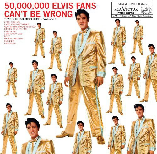 the album cover for Elvis Presley - Elvis Gold Records Volume 2 [Limited Edition Vinyl]