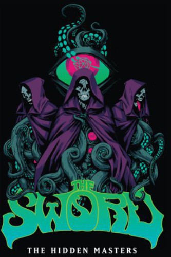 the album cover for The Sword - The Hidden Masters/Arcane Montane