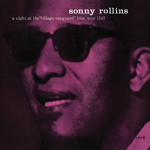 the album cover for Sonny Rollins - A Night At The Village Vanguard [Vinyl]