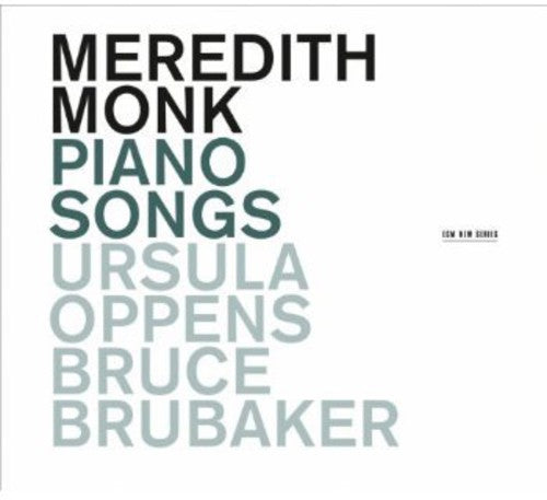 the album cover for Meredith Monk - Piano Songs