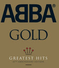 the album cover for ABBA - Gold-Greatest Hits
