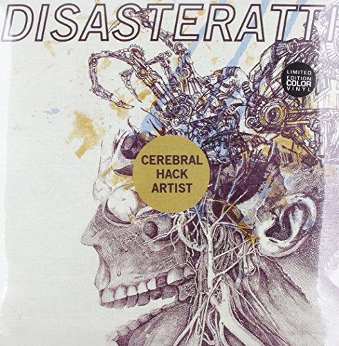 the album cover for Disasteratti - Cerebral Hack Artist