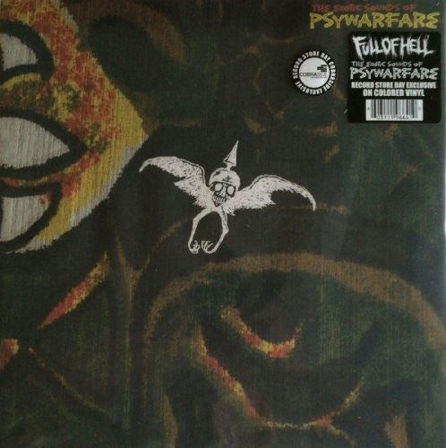 the album cover for Full Of Hell / Psywarfare - Full Of Hell/psywarfare - Split (color) (rsd)