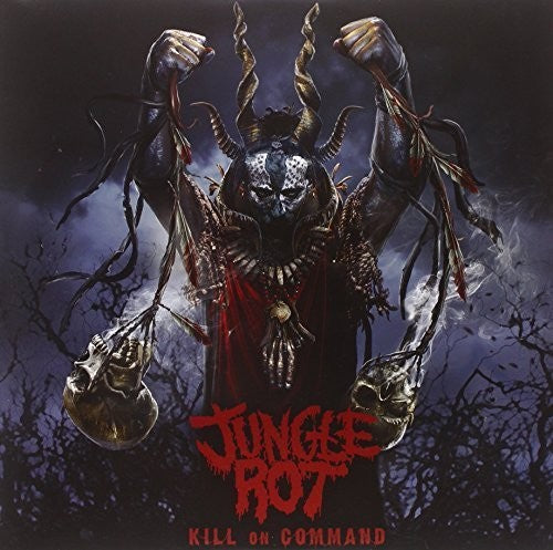 the album cover for Jungle Rot - Kill on Command