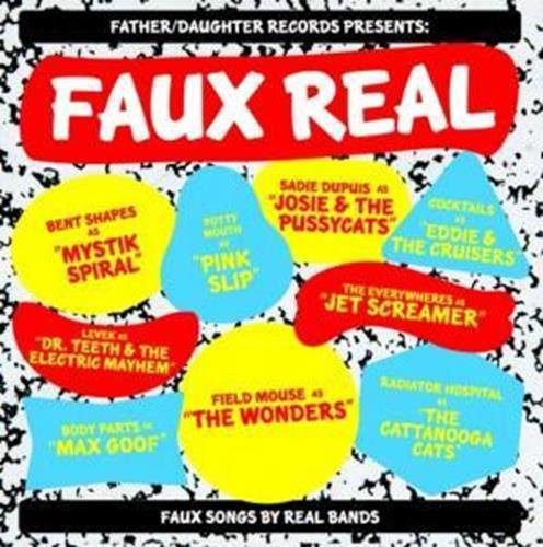 the album cover for Various Artists - Faux Real / Various