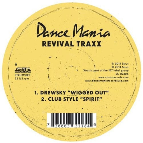 the album cover for Dance Mania: Revival Traxx / Various - Dance Mania: Revival Traxx / Various