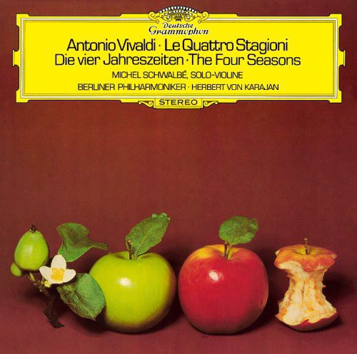 the album cover for Von Herbert Karajan - Vivaldi: The Four Seasons