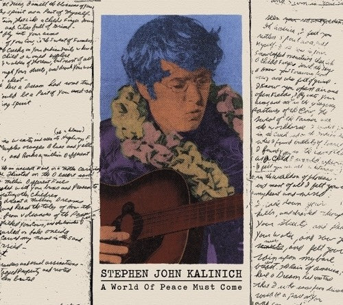 the album cover for Stephen John Kalinich - A World of Peace Must Come