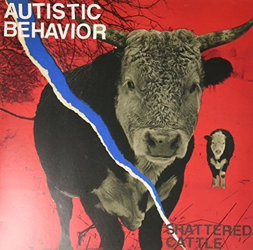 the album cover for Autistic Behavior - Shattered Cattle